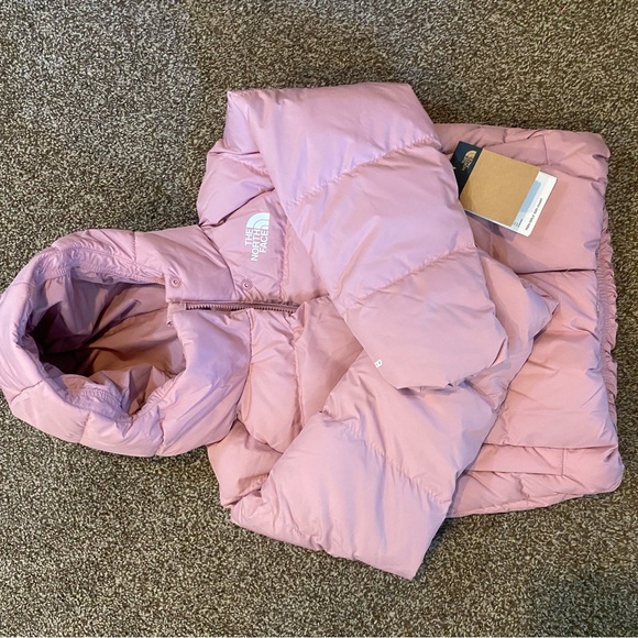 Girls North Face down jacket - Picture 3 of 3